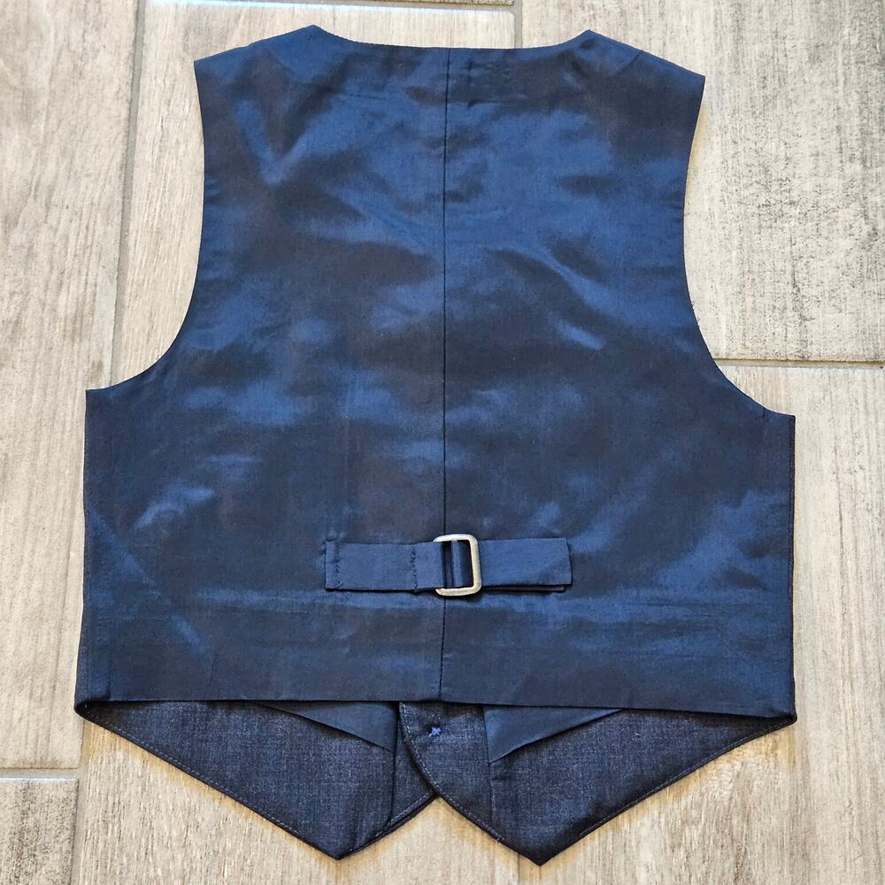 Janie and Jack Wool Dress Vest Boys Size 4 Formal Special Occasion Wedding NEW - Picture 5 of 9